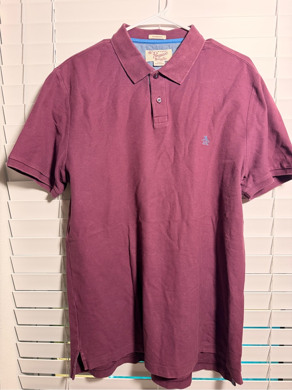 Original Penguin Men’s Polo - Wine
